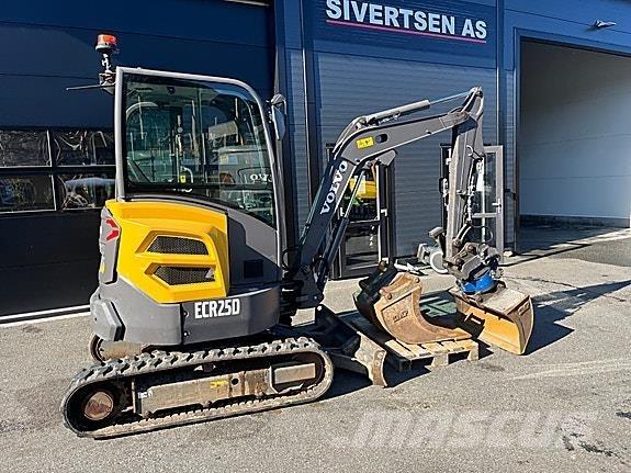 Volvo Ecr25D Mini rýpadlá < 7t
