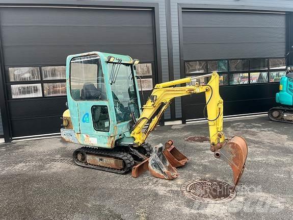 Yanmar B15 Mini rýpadlá < 7t