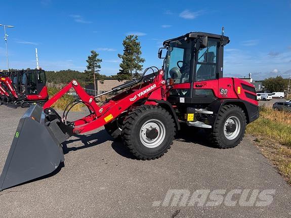 Yanmar V80 Kolesové nakladače