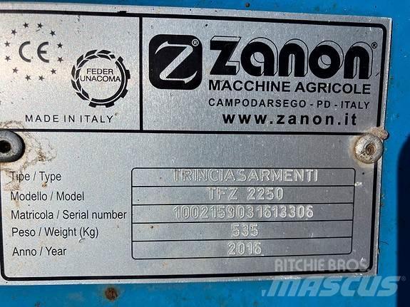 Zanon TFZ 2250 Stroje na zber krmovín-príslušenstvo