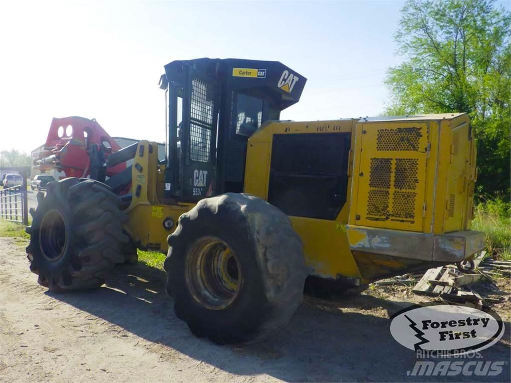 CAT 553C Stínacie harvestory