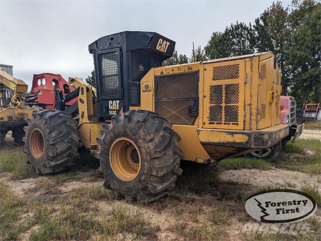 CAT 553C Stínacie harvestory