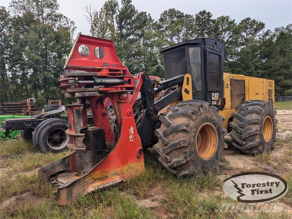 CAT 553C Stínacie harvestory