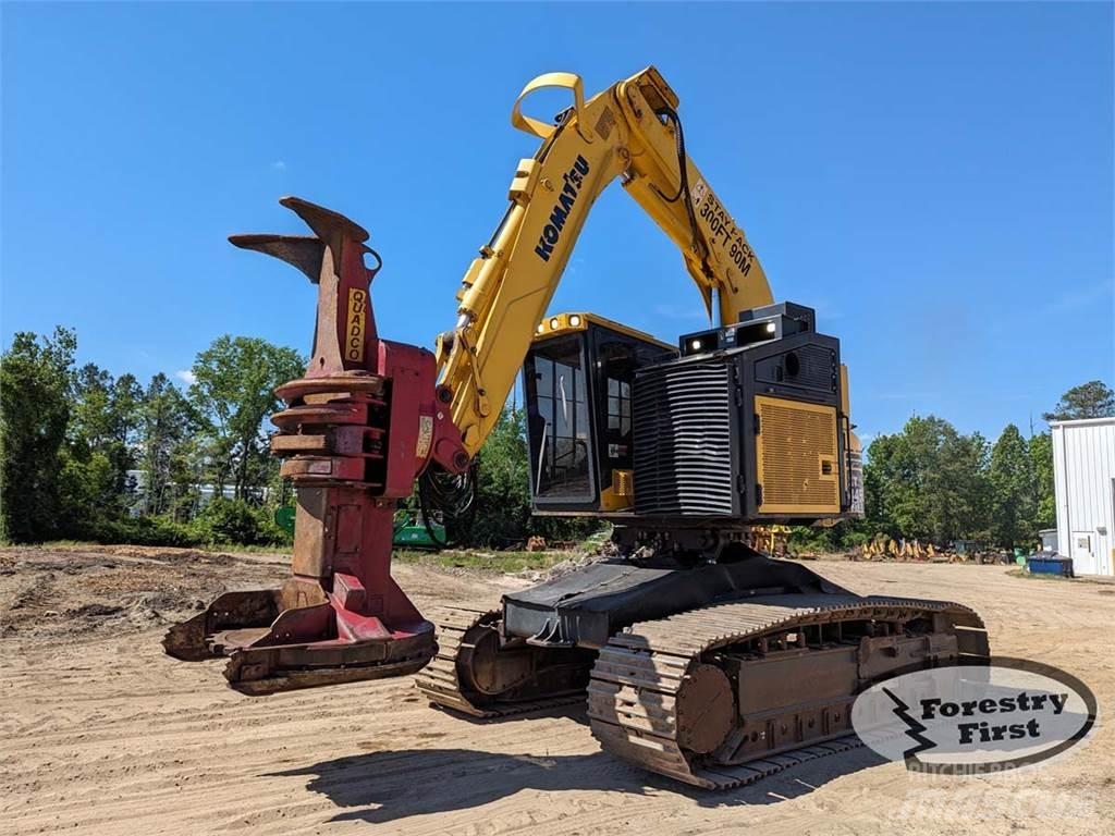 Komatsu XT445L-3 Stínacie harvestory