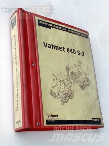 Valmet 840S2 Lesné traktory