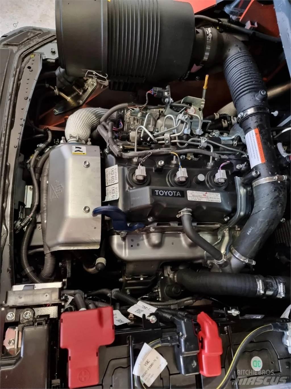 Toyota 8FD70F Dieselové vozíky