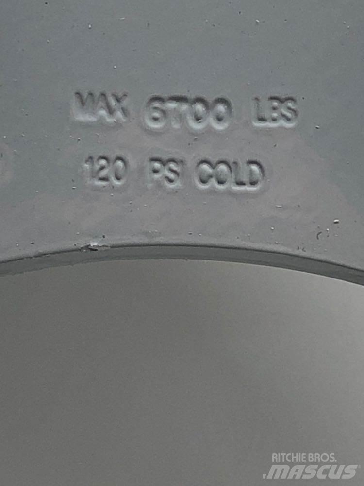 Ford F750 Pneumatiky, kolesá a ráfiky
