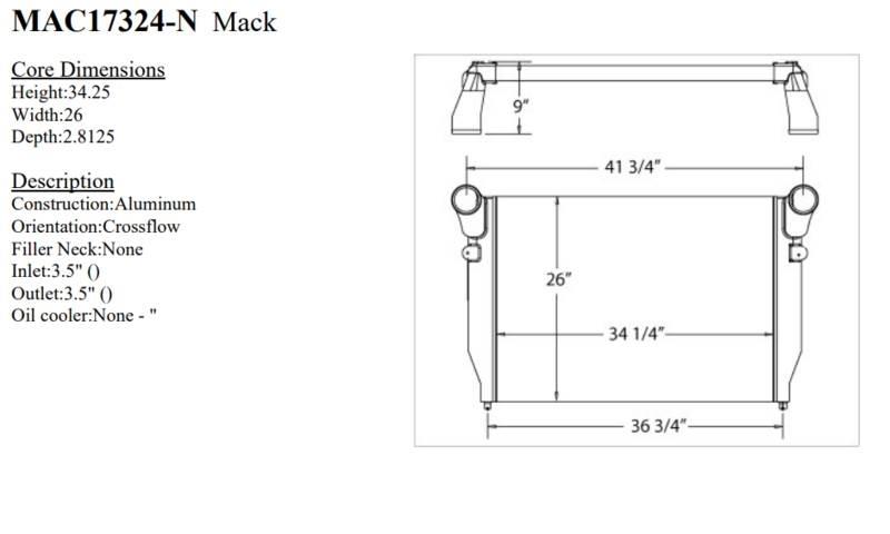 Mack CXN Doprava – ostatné