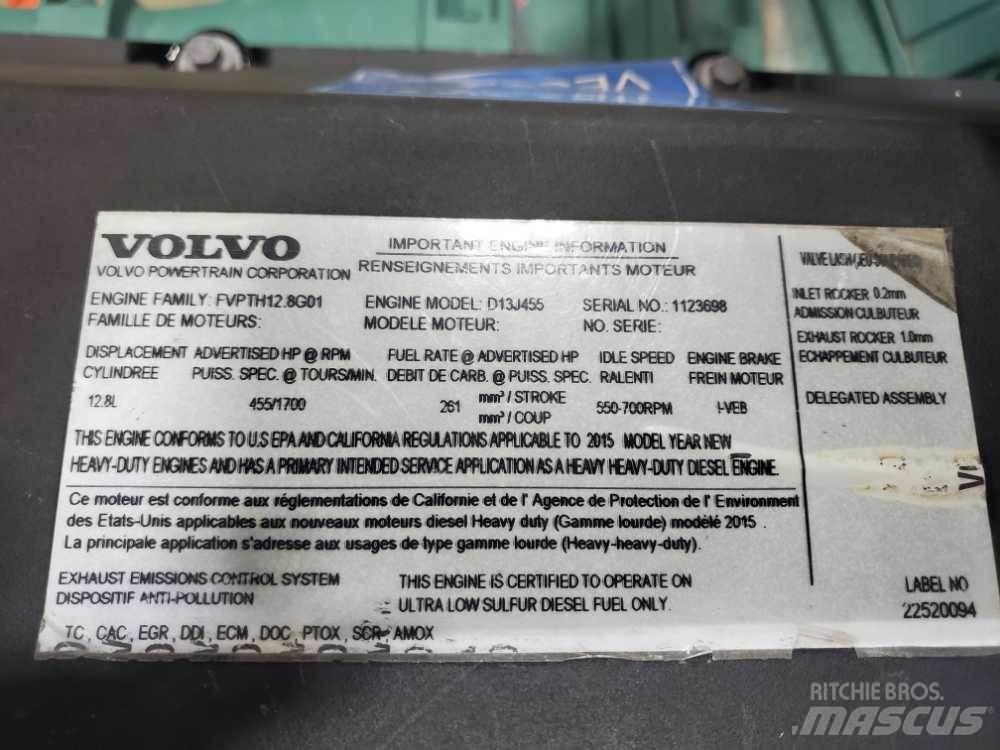 Volvo D13J Motory