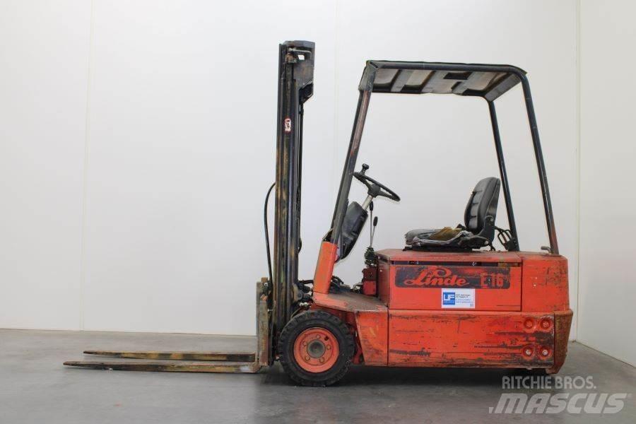 Linde E15-S Akumulátorové vozíky