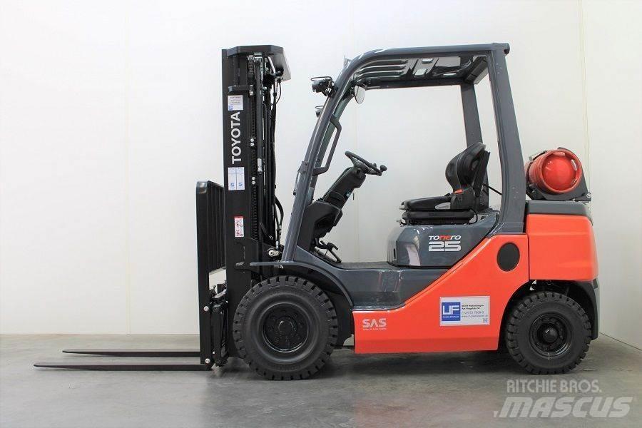 Toyota 02-8FGF25 LPG vozíky