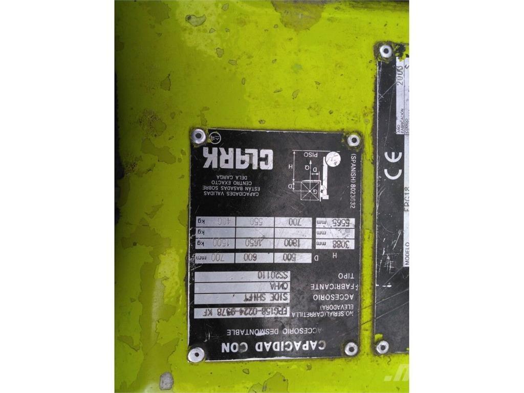 Clark EPG18 Akumulátorové vozíky