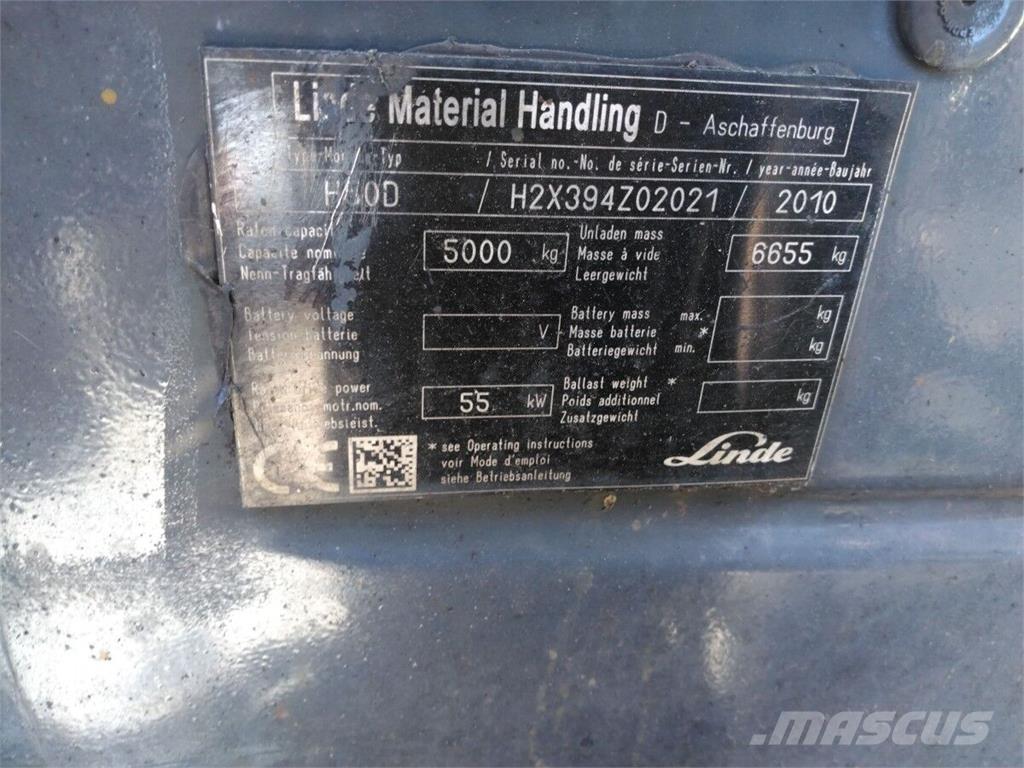 Linde H50D Manipulácia s materiálom - ostatné