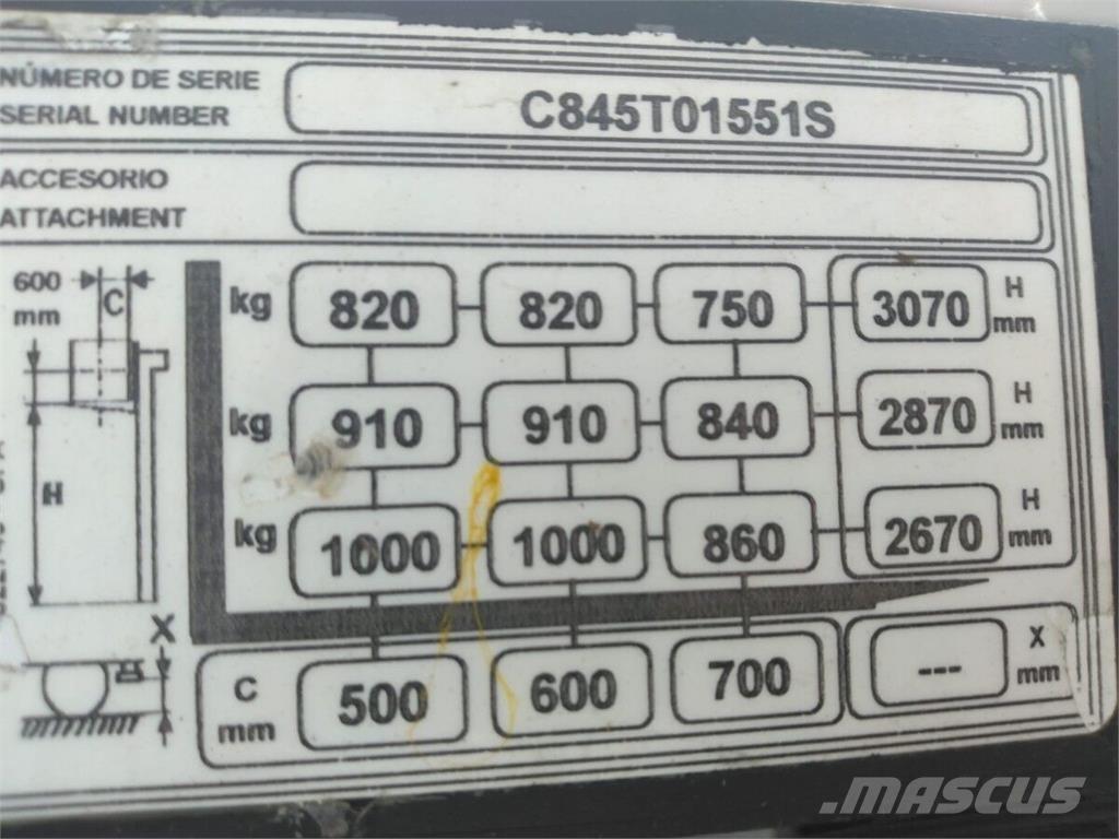 Yale MS10E Manipulácia s materiálom - ostatné
