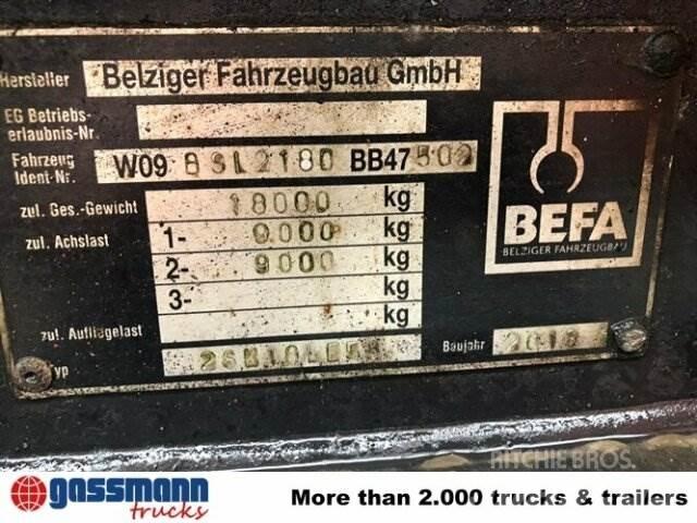 BEFA 2SK18LE-58 Prívesy na prepravu dreva