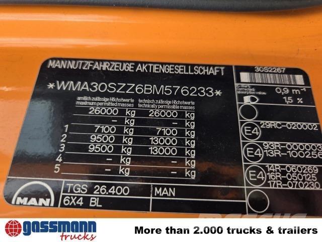 MAN TGS 26.400 6X4 BL Nákladné vozidlá bez nadstavby