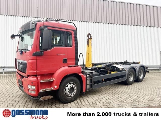 MAN TGS 26.440 6X4 BL Hákový nosič kontajnerov