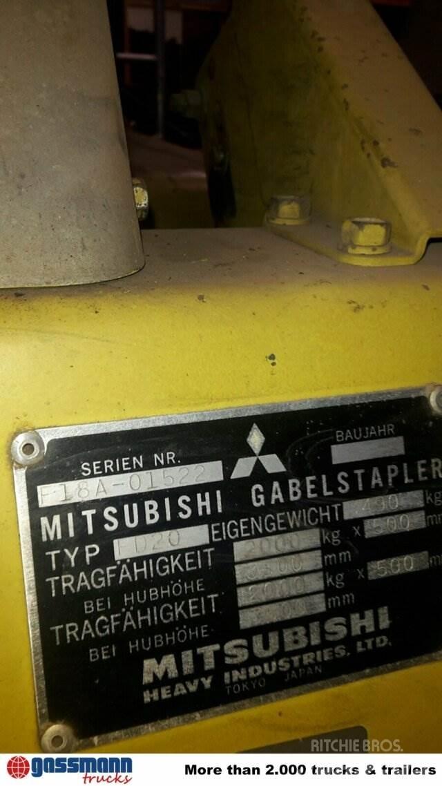 Mitsubishi FD20 Stavebníctvo - ostatné