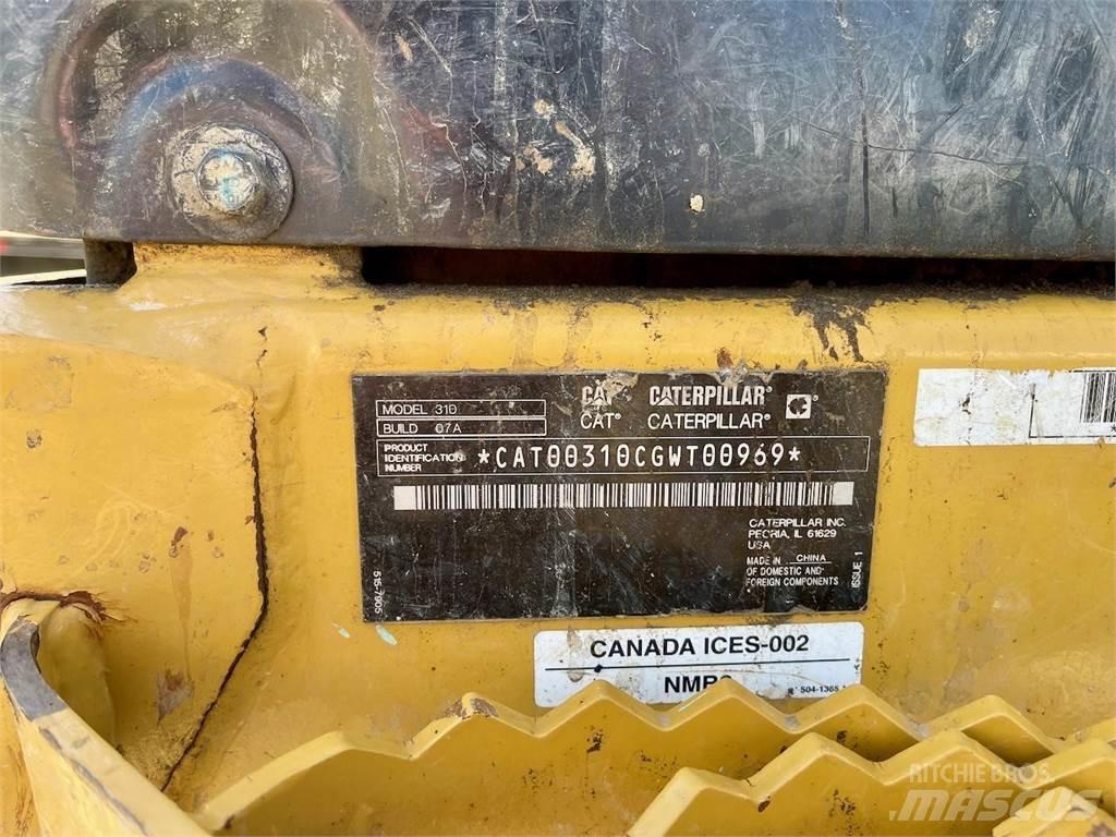 CAT 310 Pásové rýpadlá