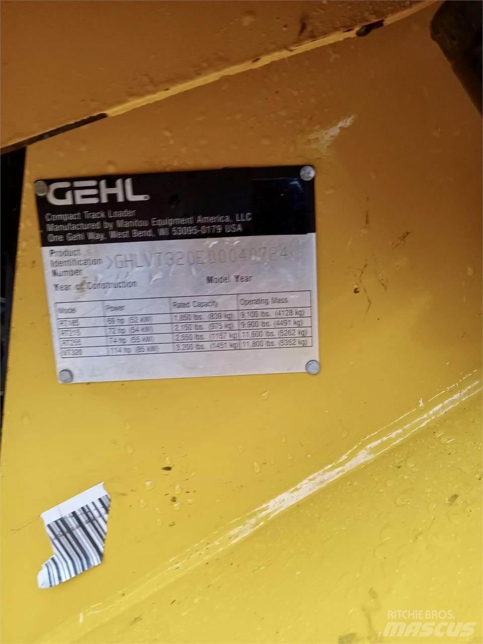 Gehl VT320 Šmykom riadené nakladače