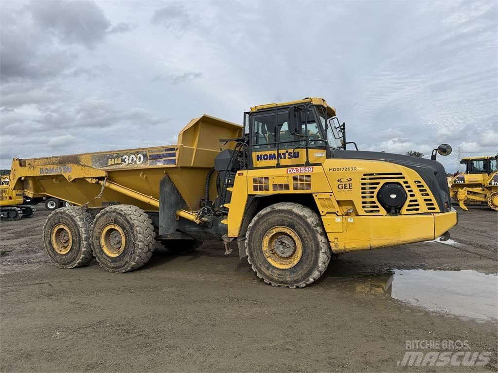 Komatsu HM300-5 Kĺbové nákladné autá