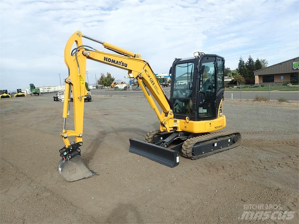 Komatsu PC35MR-5 +1 Pásové rýpadlá