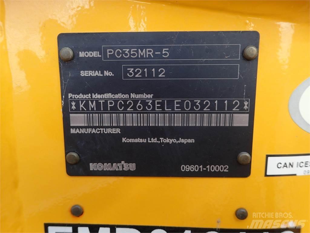 Komatsu PC35MR-5 +1 Pásové rýpadlá
