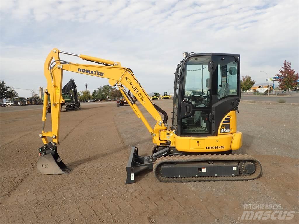 Komatsu PC35MR-5 +1 Pásové rýpadlá
