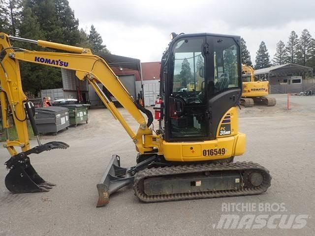 Komatsu PC35MR-5 +1 Pásové rýpadlá