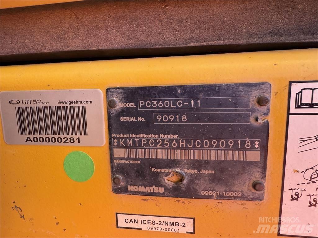 Komatsu PC360LC-11 +1 Pásové rýpadlá