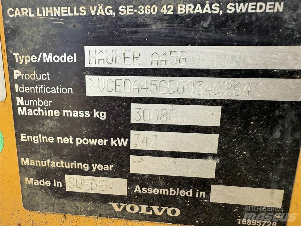 Volvo A45G W/ TAILGATE Kĺbové nákladné autá
