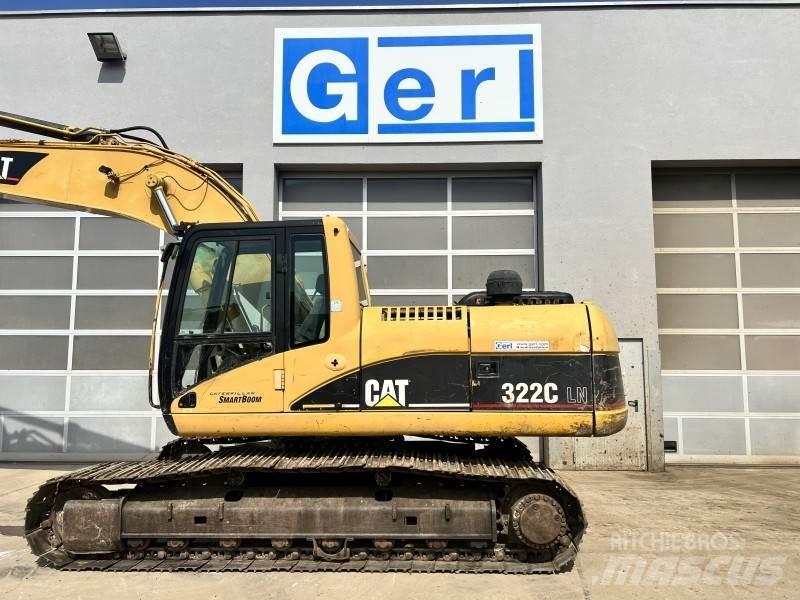 CAT 322 C LN Pásové rýpadlá