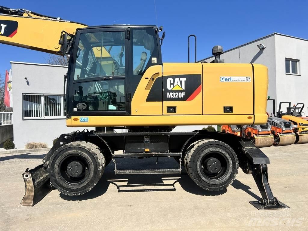 CAT M 320 F Kolesové rýpadlá