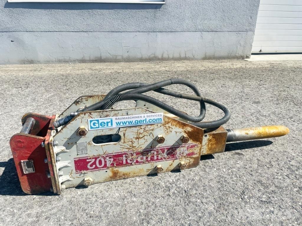  Huppi 402 TOKU Hydraulické baranidlá na zatĺkanie pilotov