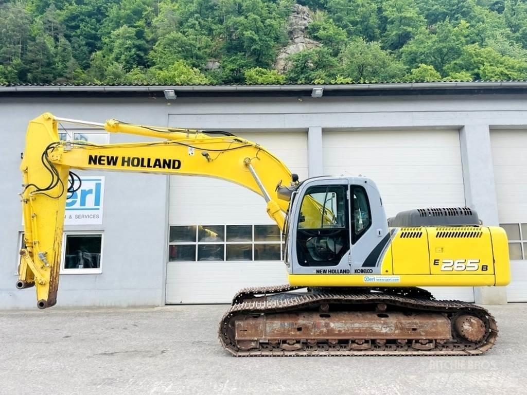 Kobelco - New Holland E265B Pásové rýpadlá
