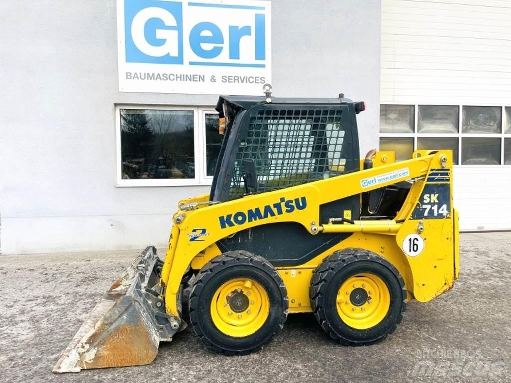 Komatsu SK714 Šmykom riadené nakladače