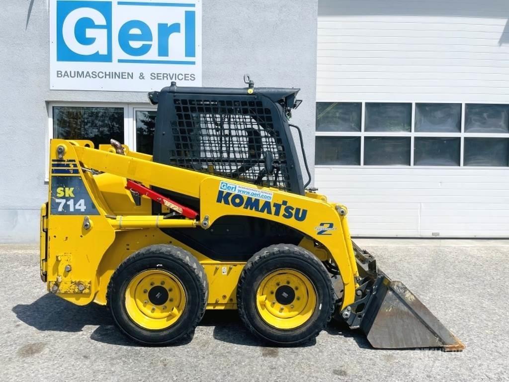 Komatsu SK714 Šmykom riadené nakladače
