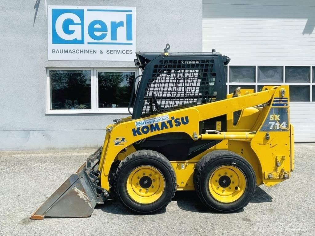 Komatsu SK714 Šmykom riadené nakladače