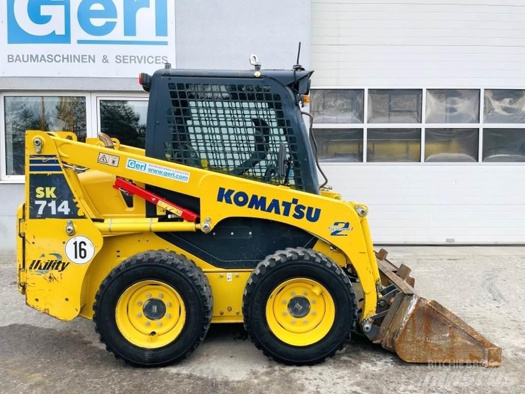 Komatsu SK714-5 Šmykom riadené nakladače