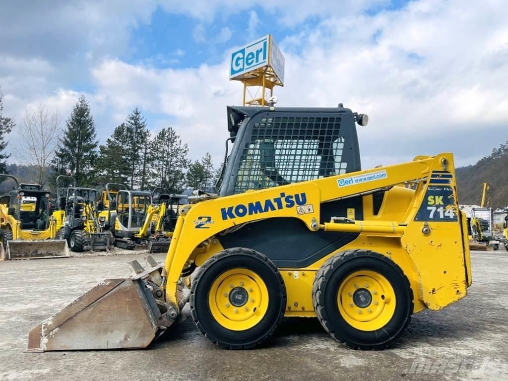 Komatsu SK714-5 Šmykom riadené nakladače