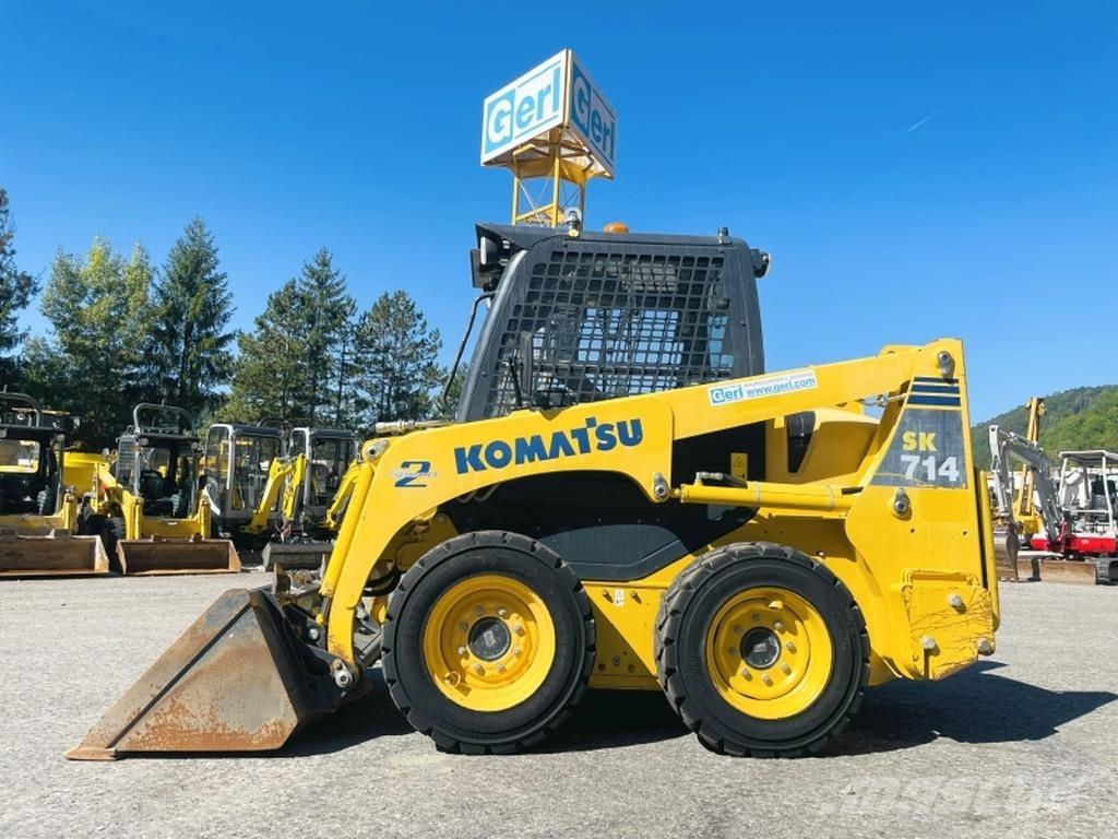 Komatsu SK714-5 Šmykom riadené nakladače