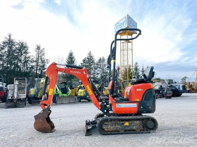 Kubota K008-3 Mini rýpadlá < 7t