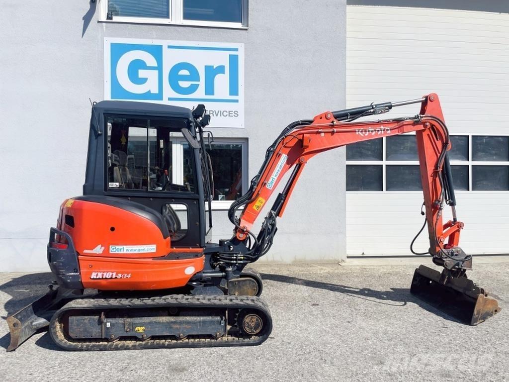 Kubota KX101-3a Mini rýpadlá < 7t