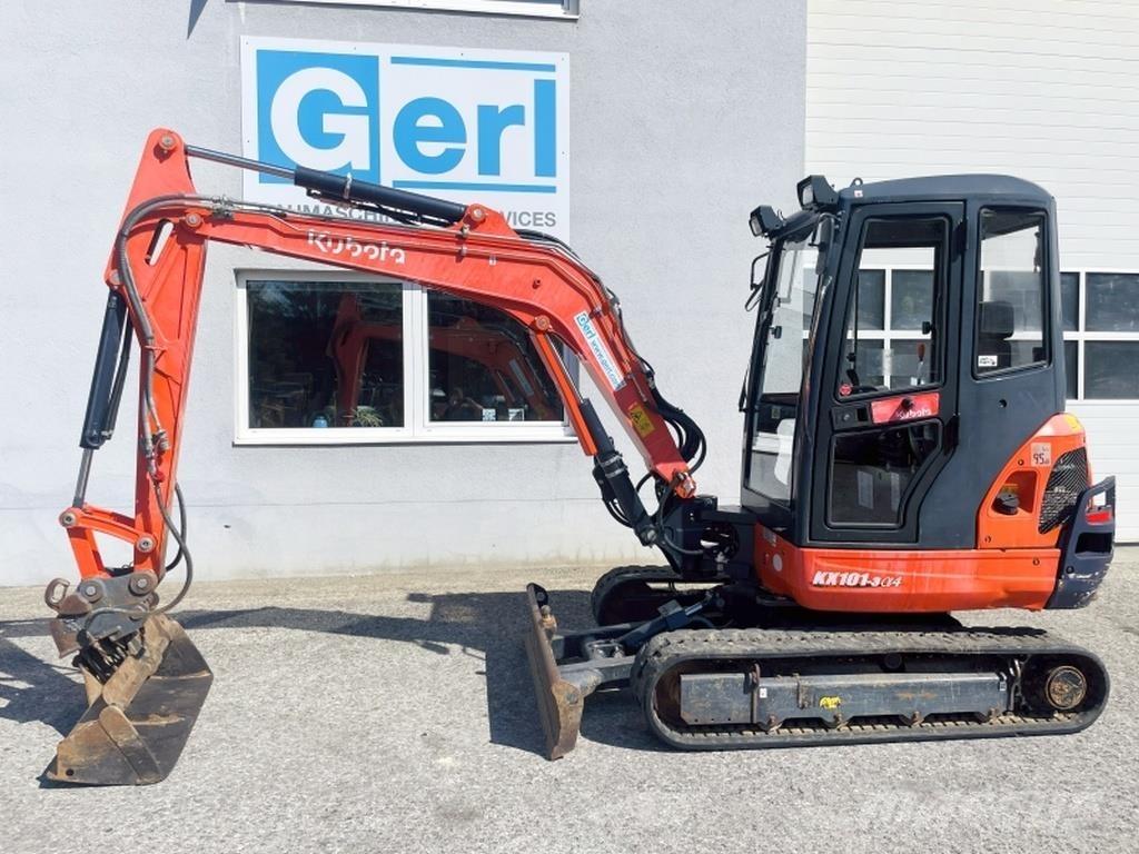 Kubota KX101-3a Mini rýpadlá < 7t