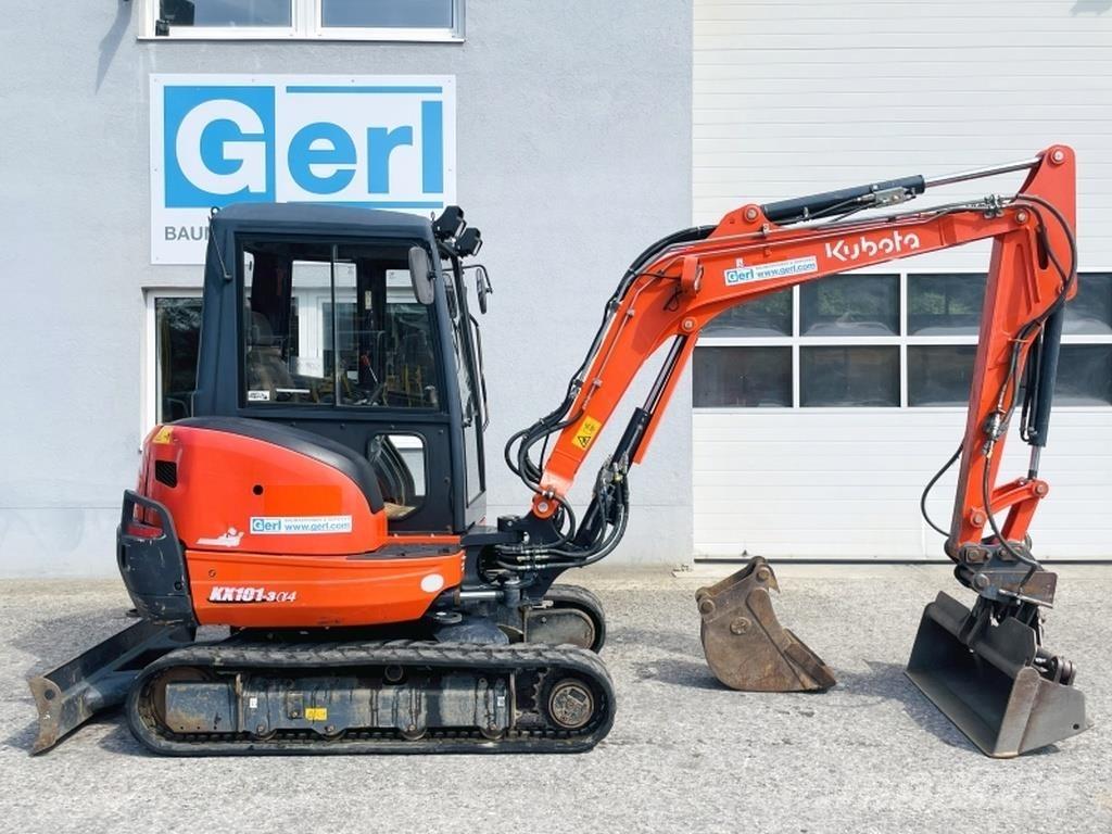 Kubota KX101-3a Mini rýpadlá < 7t