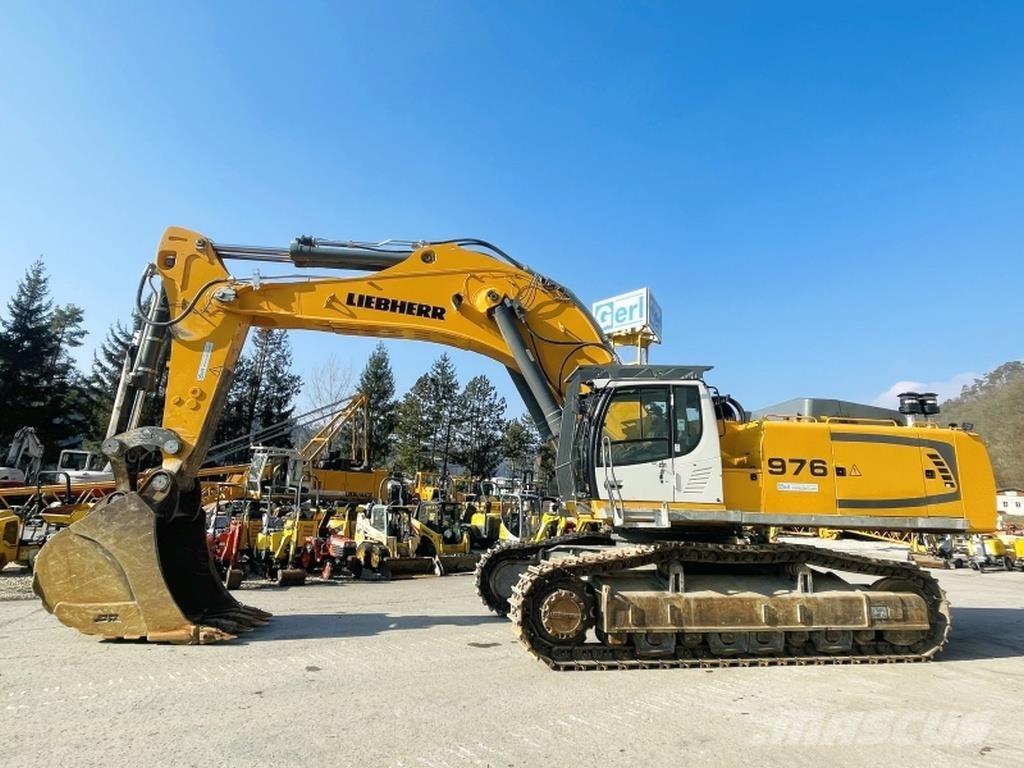 Liebherr R976 HD Pásové rýpadlá