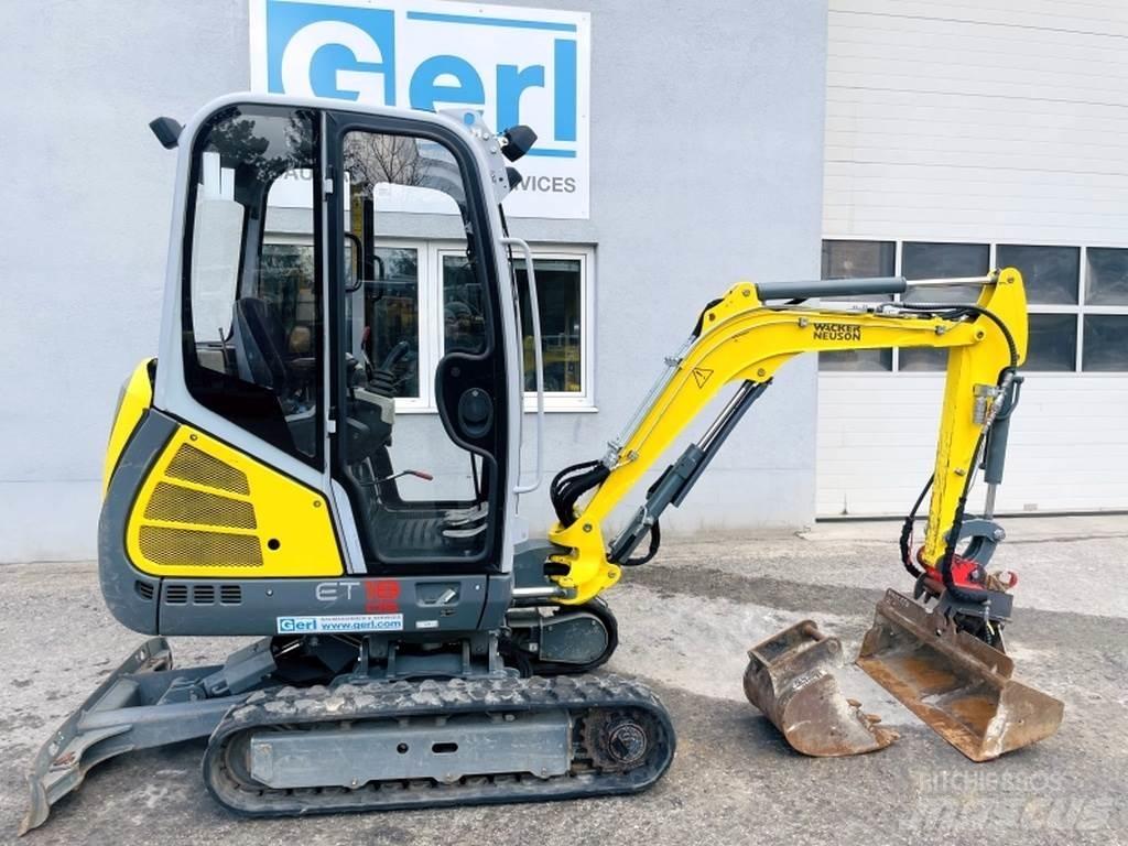 Neuson ET18 VDS Mini rýpadlá < 7t