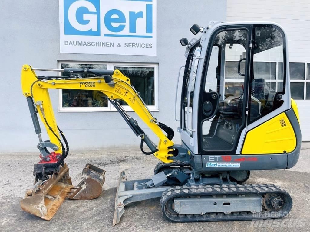 Neuson ET18 VDS Mini rýpadlá < 7t