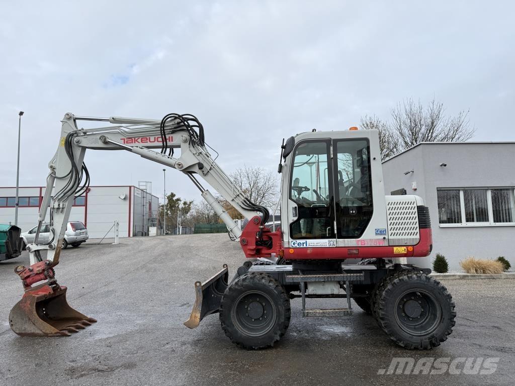 Takeuchi TB 175 W Kolesové rýpadlá