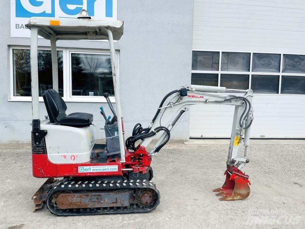 Takeuchi TB108 Mini rýpadlá < 7t